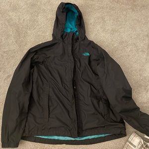 north face rain jacket / wind breaker